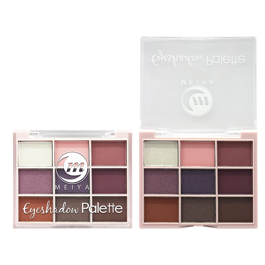 ME - 3233 MEIYA Eyeshadow Palette - 9 Shades of Bold Beauty - Lotshop.pk