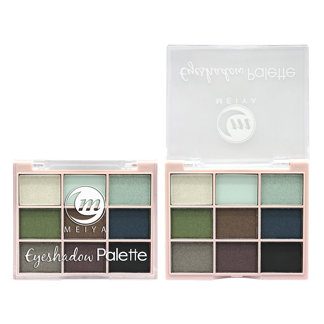 ME - 3233 MEIYA Eyeshadow Palette - 9 Shades of Bold Beauty - Lotshop.pk