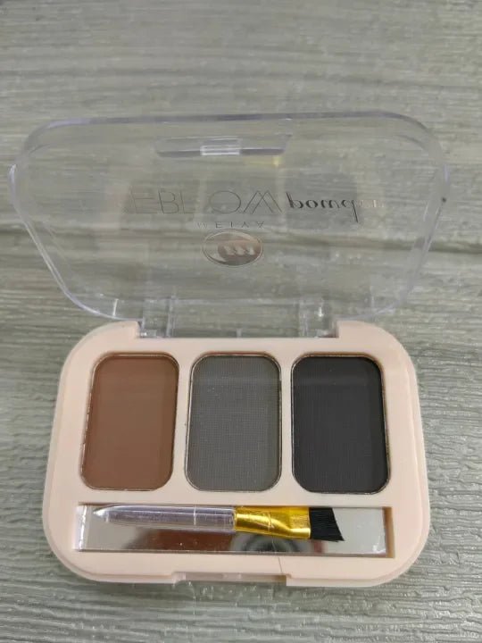 ME - 4003 Meiya Eyebrow Powder Palette – Define, Shape, and Perfect Your Brows - Lotshop.pk