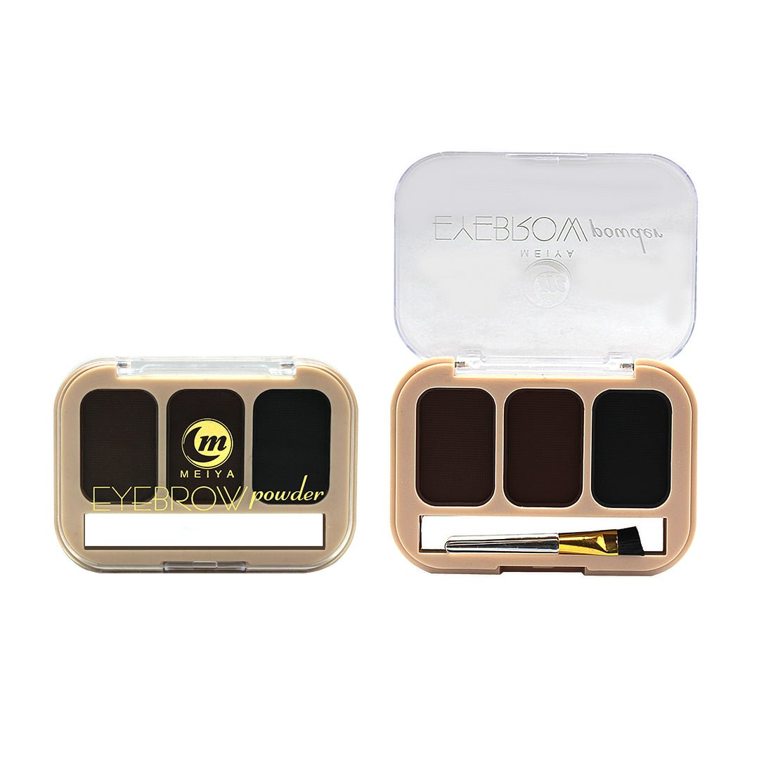 ME - 4003 Meiya Eyebrow Powder Palette – Define, Shape, and Perfect Your Brows - Lotshop.pk