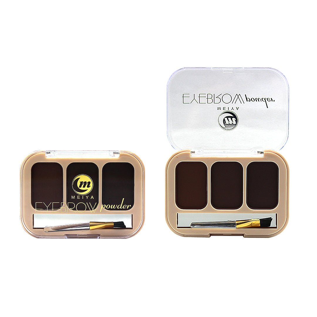 ME - 4003 Meiya Eyebrow Powder Palette – Define, Shape, and Perfect Your Brows - Lotshop.pk