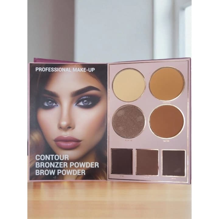 Mocallure Gorgeous Urbanucanb 6-in-1 Makeup Palette for complete face, eye, brow and lip makeup in Pakistan