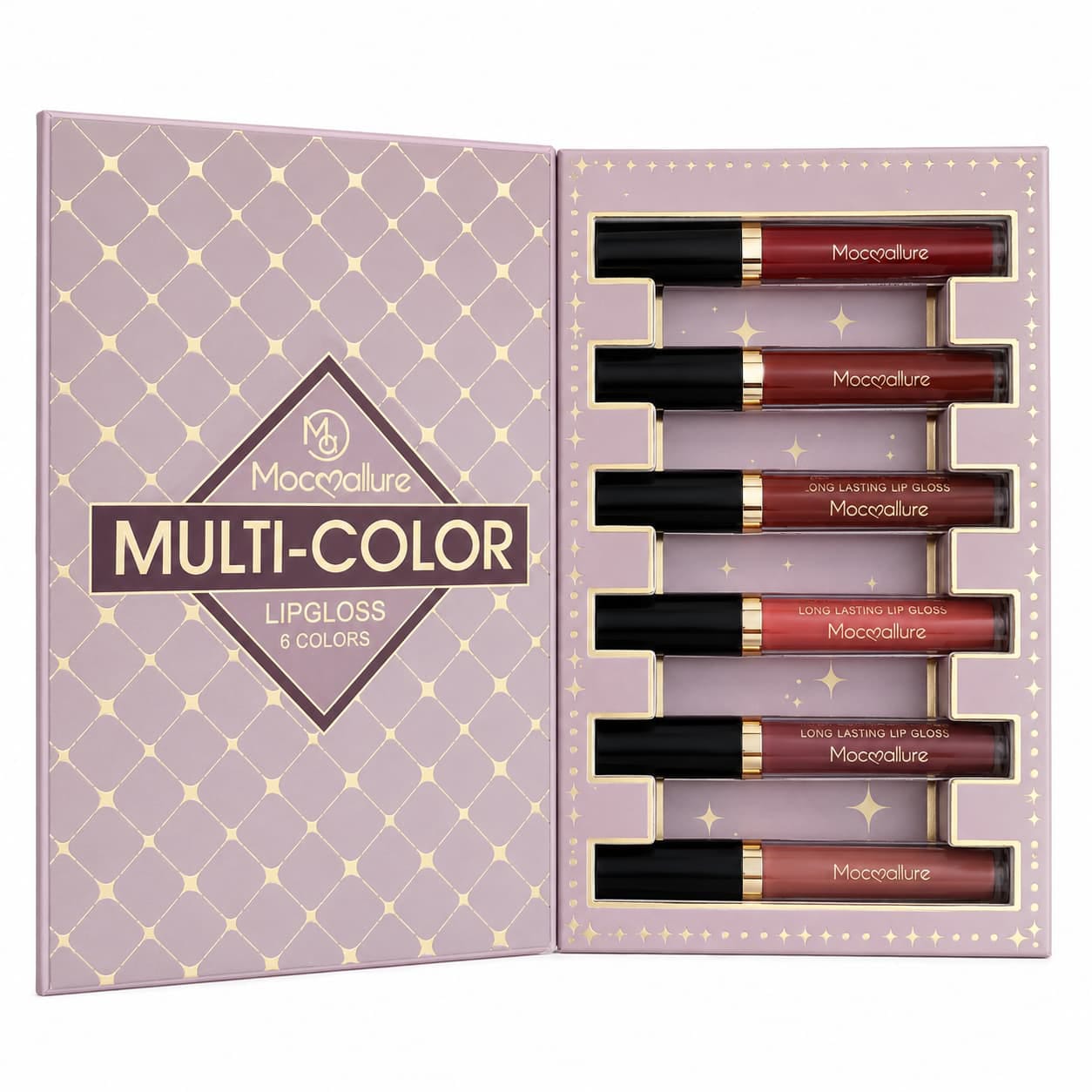 Mocallure Multi-Color Professional 4-in-1 Makeup Palette with 30 eyeshadows, blush, highlighter, contour, eyebrow powder and 6 lip glosses price online in Pakistan