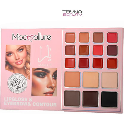 Mocallure Yarah All-in-One Makeup Palette for complete face, eye and lip makeup in Pakistan
