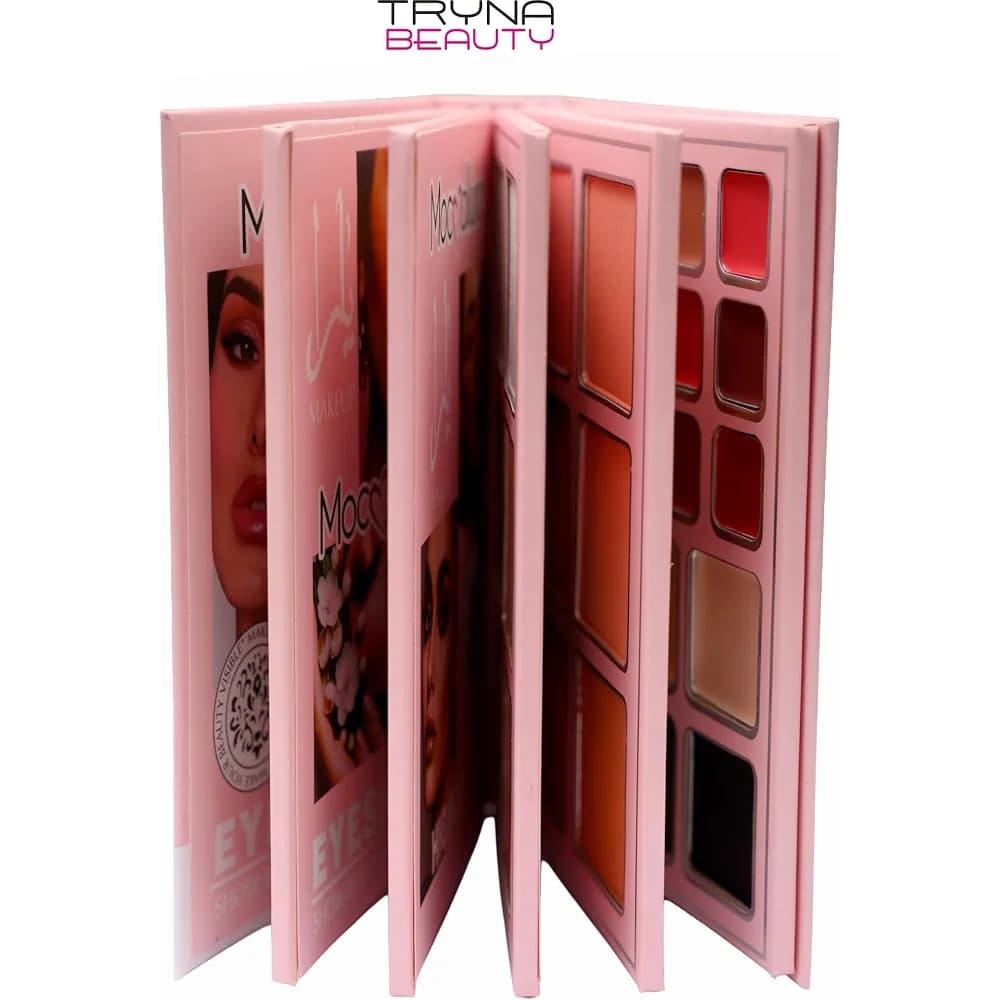 Mocallure Yarah All-in-One Makeup Palette price online in Pakistan with eyeshadow, blusher, highlighter, lip gloss, eyebrow and contour