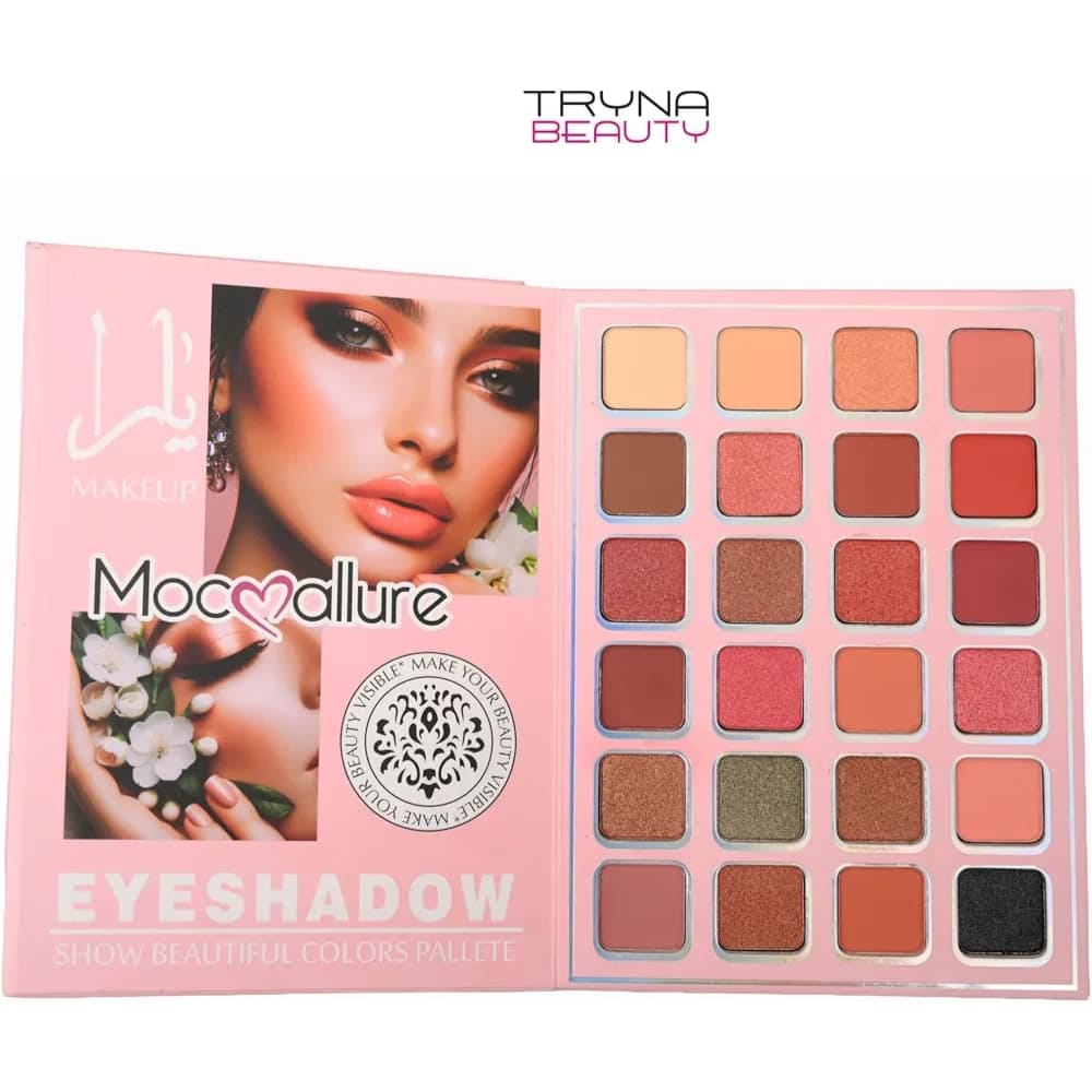 Mocallure Yarah eyeshadow, blusher, highlighter, lip gloss, eyebrow and contour palette in Pakistan