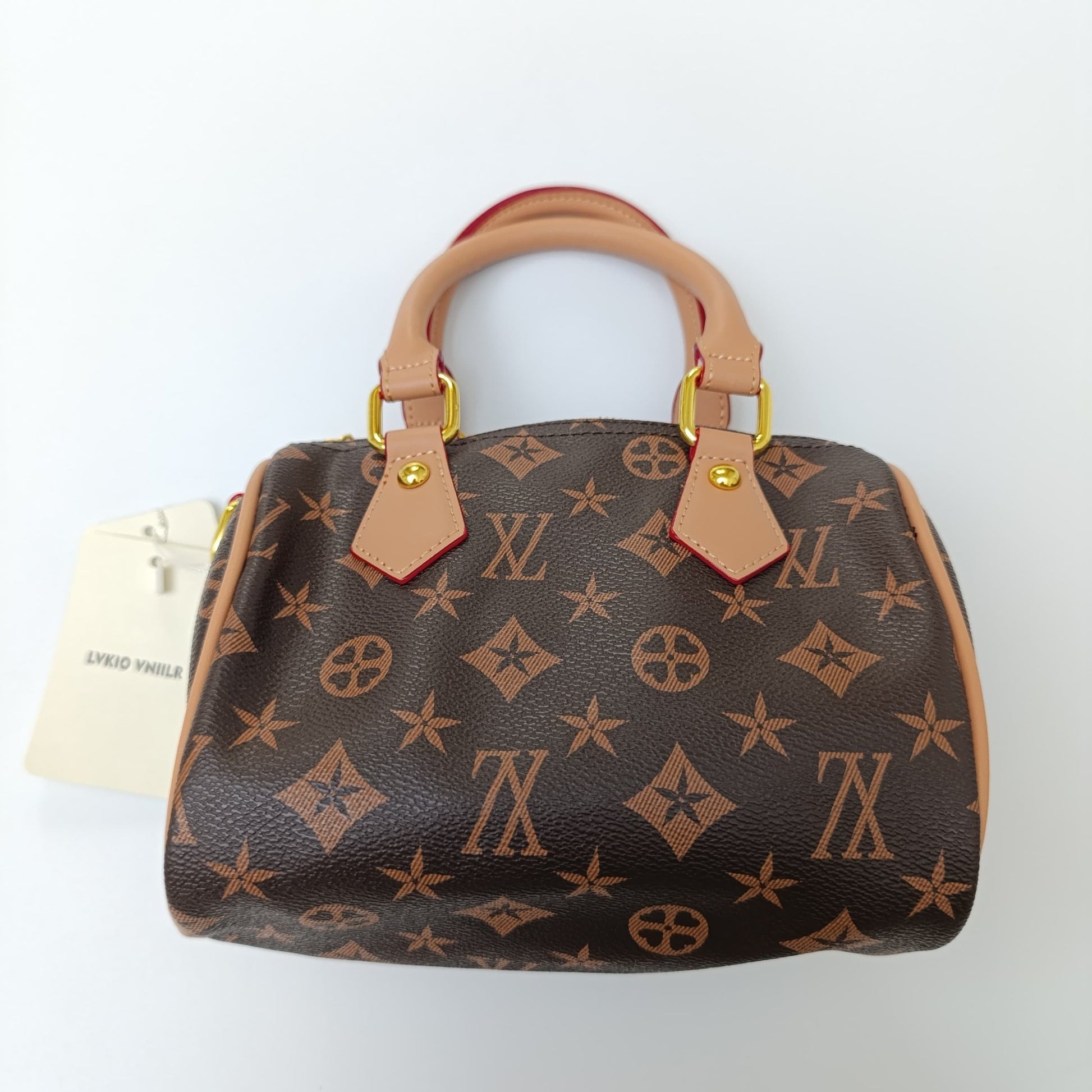 Monogram Handbag – Luxury Designer - Inspired Satchel with Crossbody Strap - Lotshop.pk
