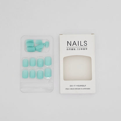 NAILS Do - It - Yourself 24 Pcs Natural Delicate & Comfortable - Lotshop.pk