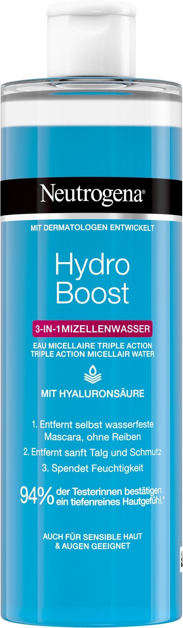 Neutrogena Hydro Boost 3 - in - 1 Micellar Water at Lotshop.pk