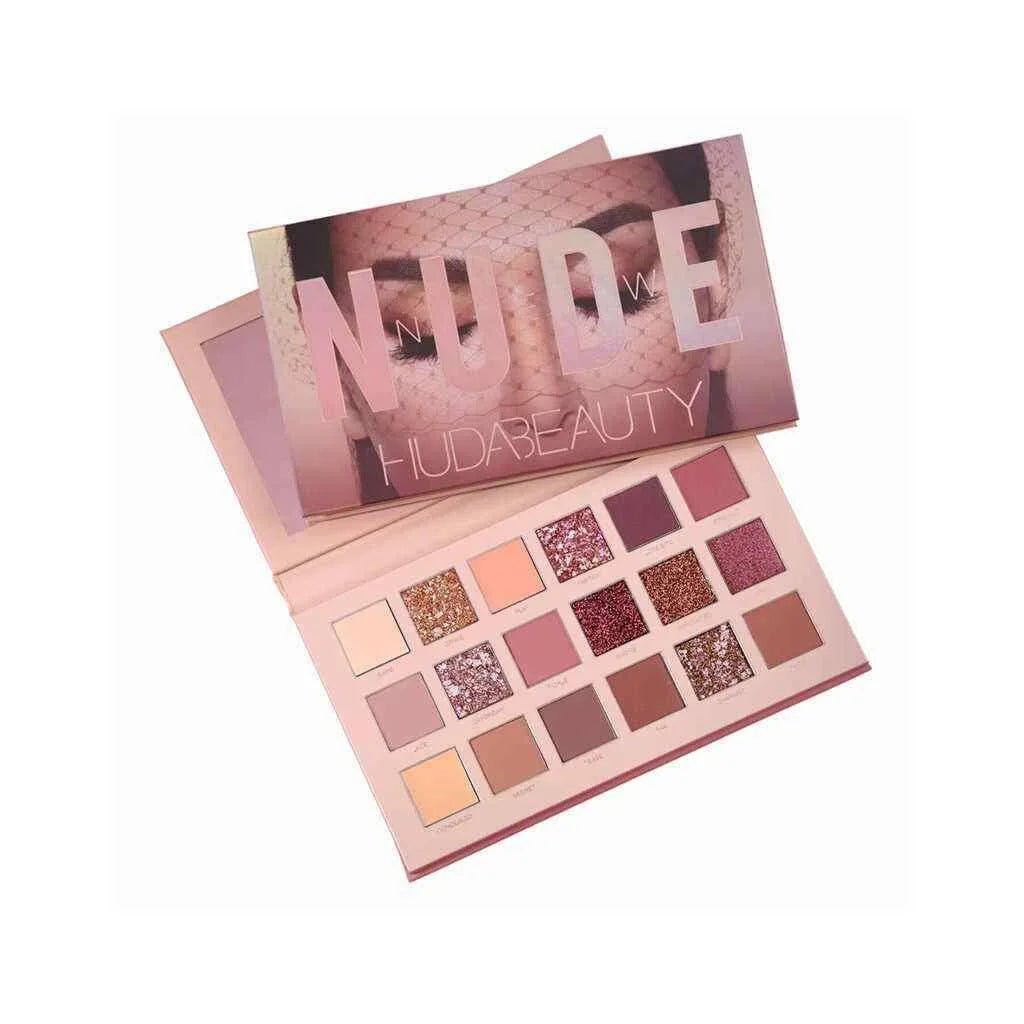 NEW NUDE Huda Beauty 18 Colors Eyeshadow Palette - Lotshop.pk