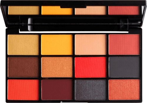 NYX Professional Makeup Fire Eyeshadow Palette – Vibrant, Long - Lasting Glam - Lotshop.pk