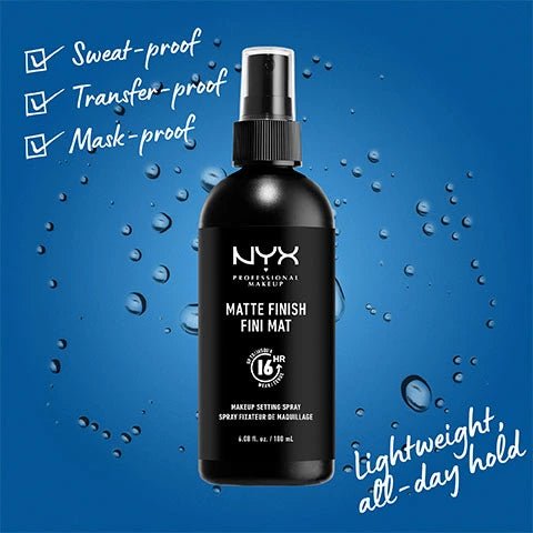 NYX Professional Makeup Setting Spray 60ml – Long - Lasting Matte Finish - Lotshop.pk