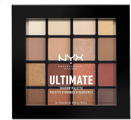 NYX PROFESSIONAL MAKEUP Ultimate Shadow Palette - Warm Neutrals - Lotshop.pk