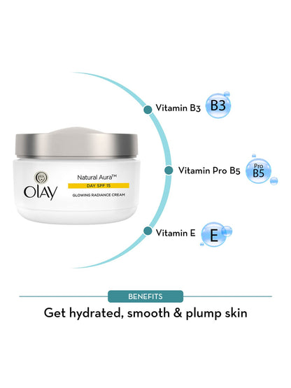 OLAY Natural Aura Radiance Cream 50g - Lotshop.pk