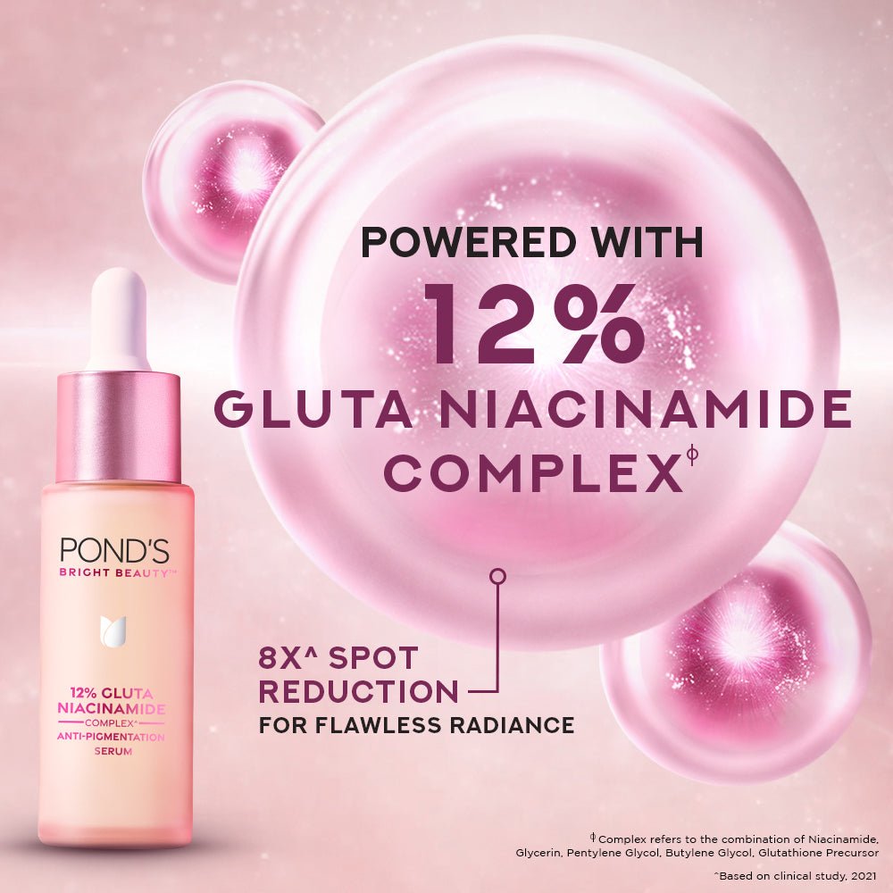 Pond's Bright Beauty™ 12% Gluta Niacinamide Complex Serum - Lotshop.pk