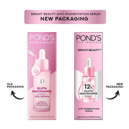 Pond's Bright Beauty™ 12% Gluta Niacinamide Complex Serum - Lotshop.pk