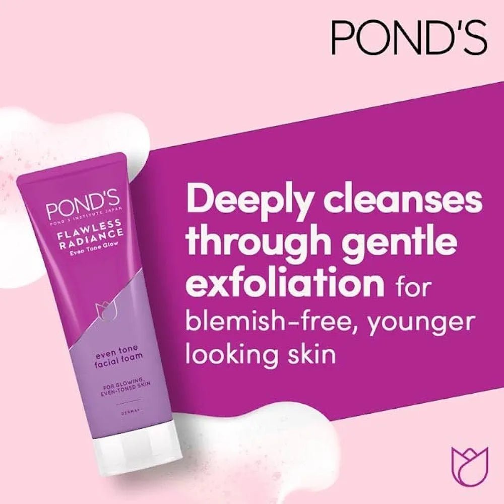 PONDS Flawless Radiance Even Tone Face Wash 100g - Lotshop.pk