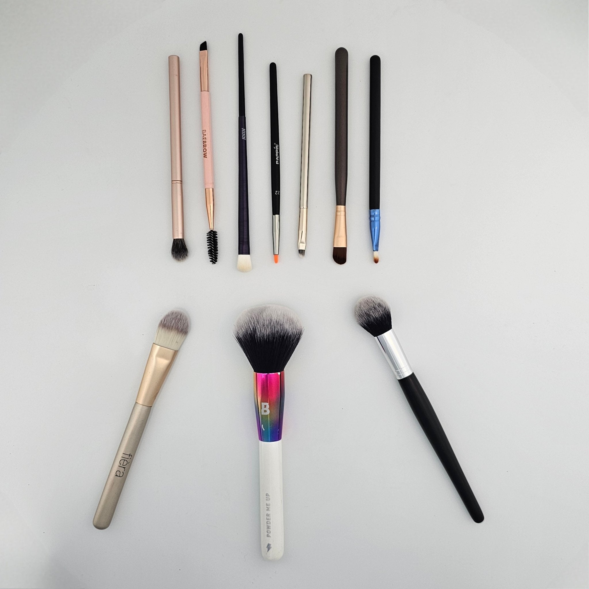 Premium 10 - Piece Makeup Brushes Set - Professional Quality | Lotshop.pk - Lotshop.pk