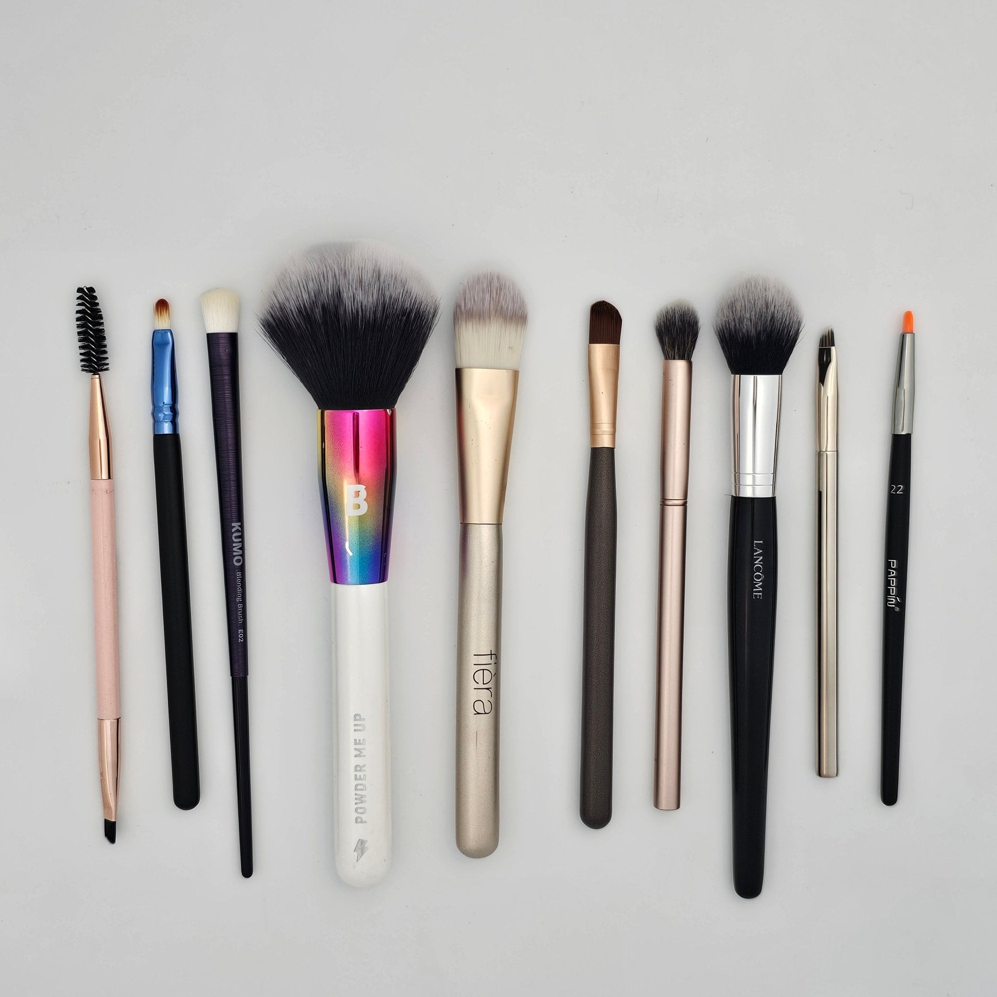 Premium 10 - Piece Makeup Brushes Set - Professional Quality | Lotshop.pk - Lotshop.pk