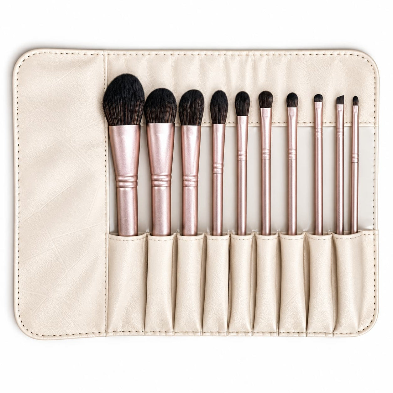 premium makeup brushes 10 piece with pouch price in pakistan