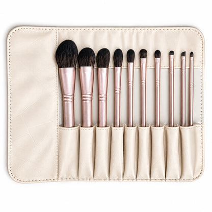 premium makeup brushes 10 piece with pouch price in pakistan
