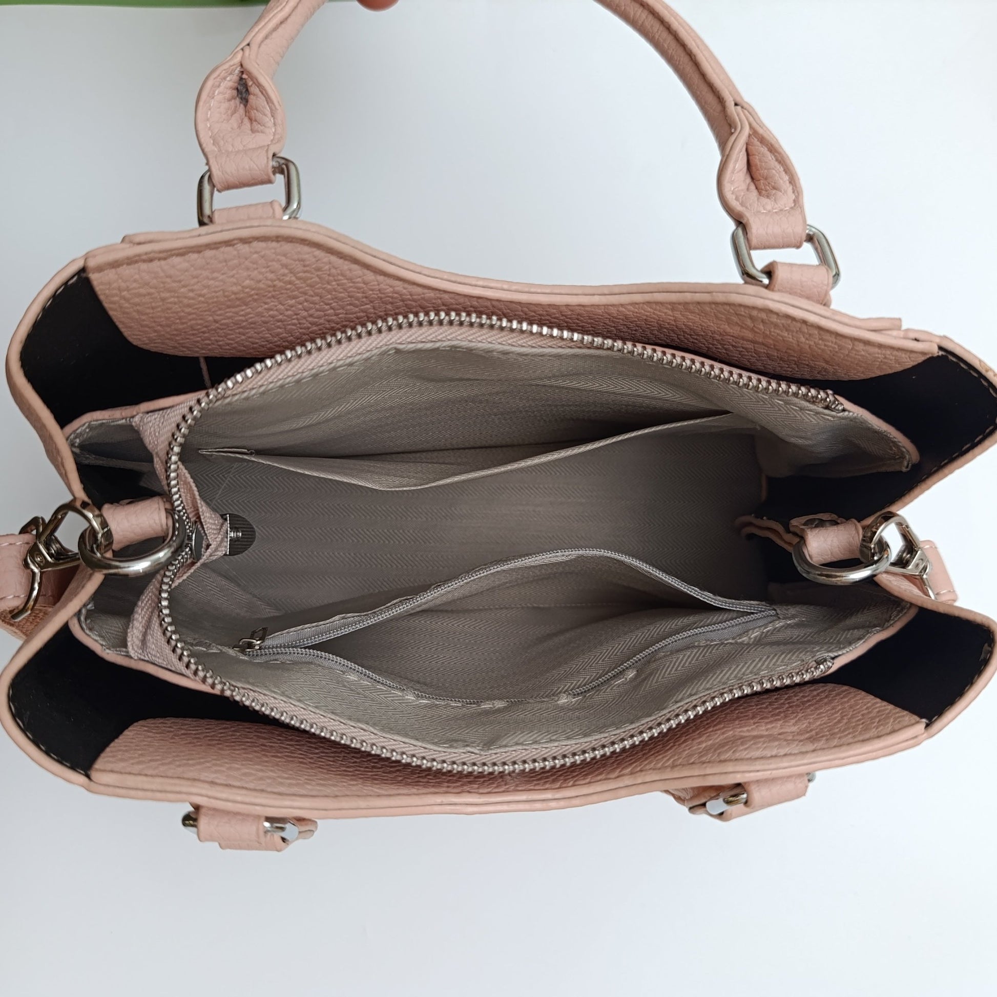 Premium Multi - Compartment Handbag for Women – Elegant Design, Adjustable Strap - 8523 - Lotshop.pk