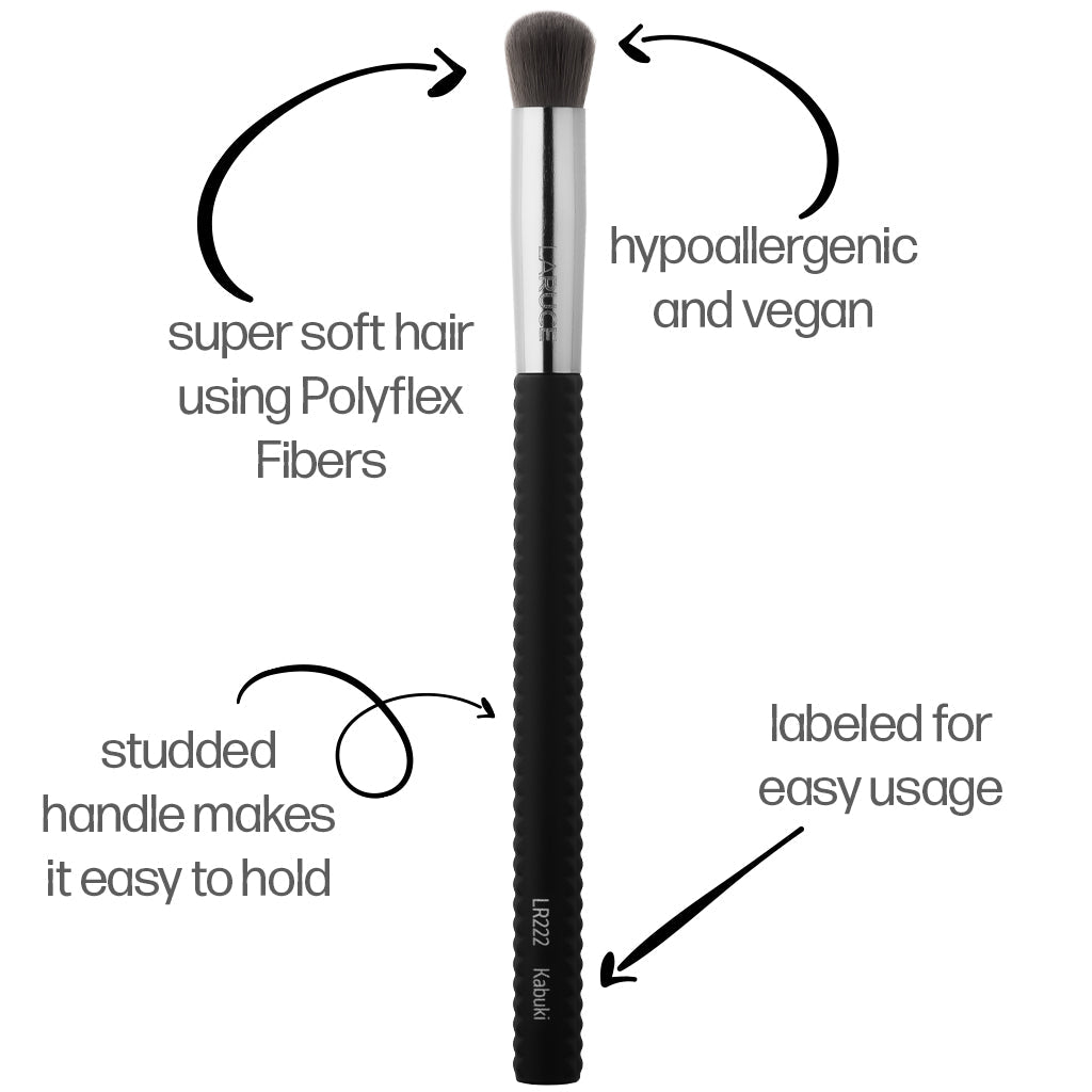 Luxury 5-Piece Makeup Brush Collection for Flawless Face and Eye Makeup Application