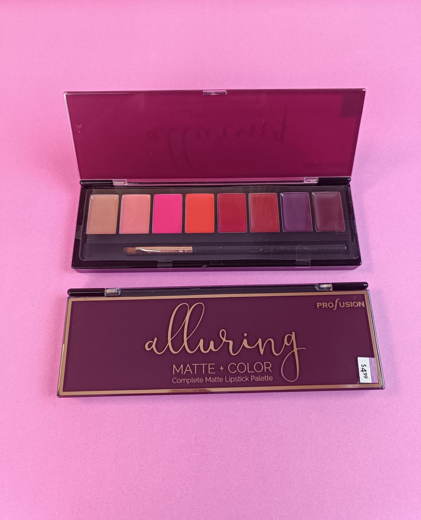 PROFUSION MATTE + COLOR Complete Matte Lipstick Palette (ALLURING) at Lotshop.pk