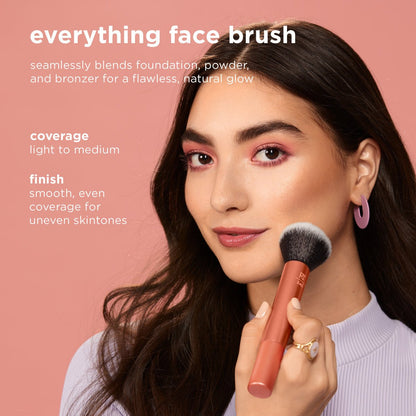 Real Techniques 245 Everything Face Brush – For Foundation, Powder & Bronzer | Lotshop.pk - Lotshop.pk