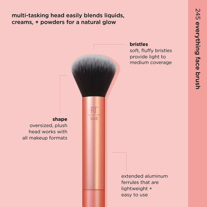 Real Techniques 245 Everything Face Brush – For Foundation, Powder & Bronzer | Lotshop.pk - Lotshop.pk