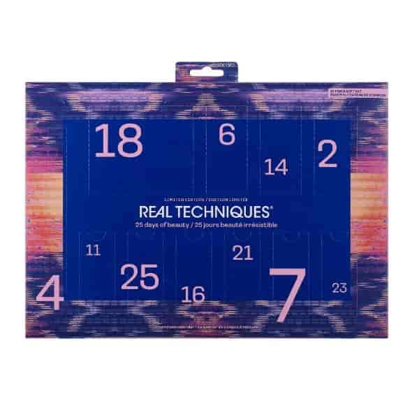 Real Techniques 25 Days of Beauty Advent Calendar limited edition 27-piece makeup and beauty gift set