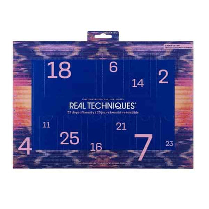 Real Techniques 25 Days of Beauty Advent Calendar limited edition 27-piece makeup and beauty gift set
