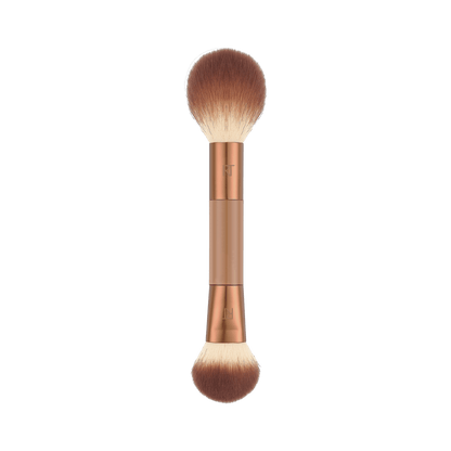 Real Techniques Cherry On Top Blush Brush – Dual - Ended (RT 104 + RT 105) - Lotshop.pk