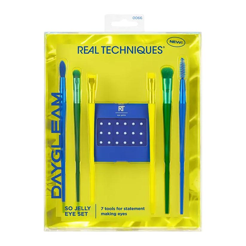 Real Techniques Daygleam So Jelly Eye Set – 7-Piece Eye Makeup Brush Set Pakistan