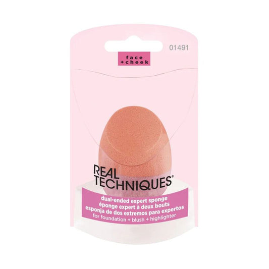 Real Techniques Dual-Ended Expert Makeup Sponge for Foundation, Blush & Highlighter Pakistan