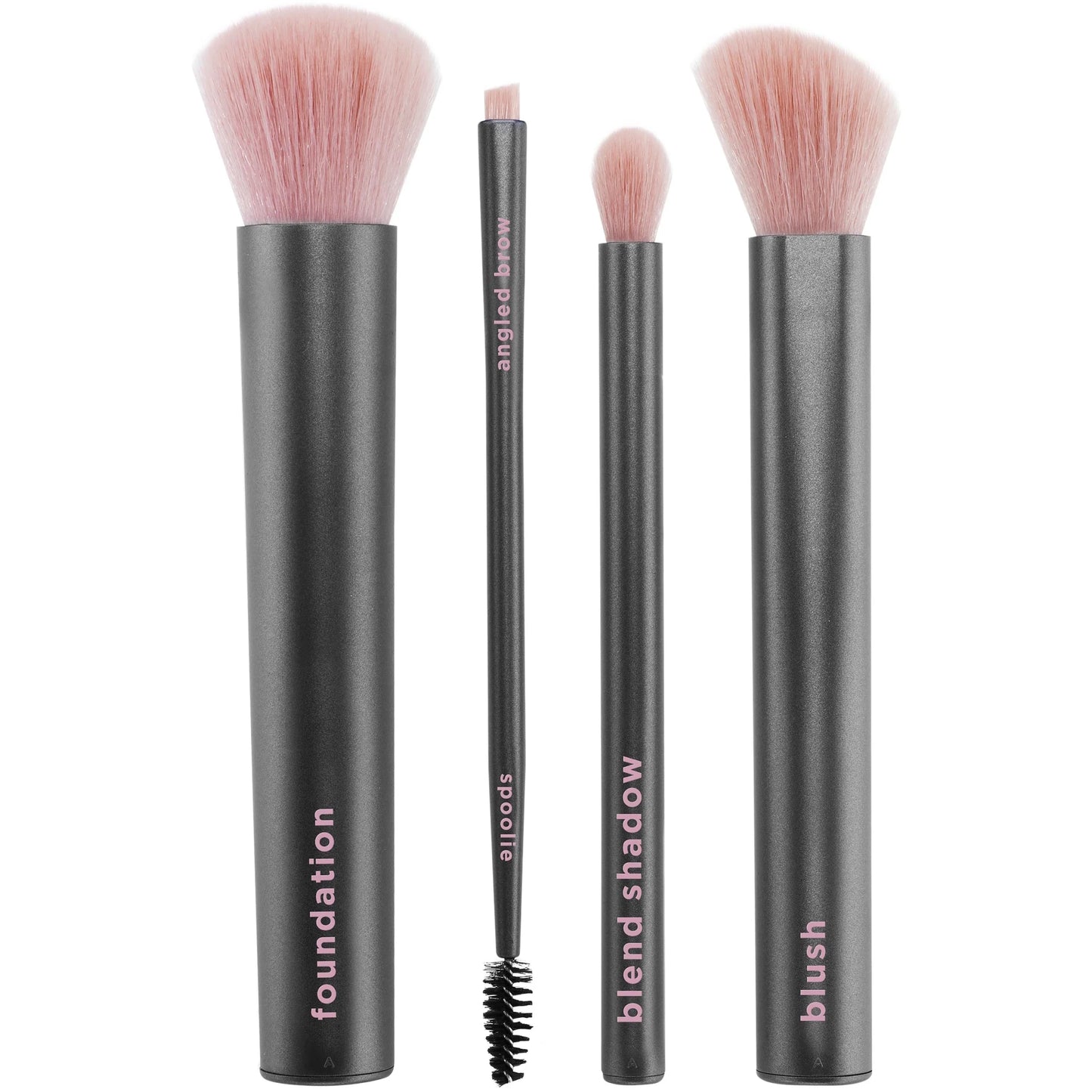 Real Techniques Easy As 1 - 2 - 3 Basics Makeup Brushes Kit – Foundation, Blush & Eye Brush Set - Lotshop.pk
