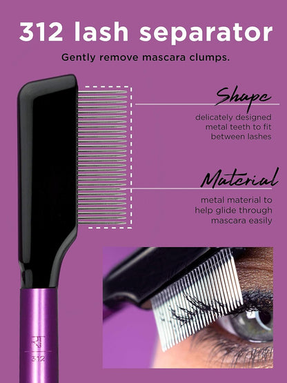 Real Techniques Enhanced Eye Set – Professional Eye Makeup Brush Kit (5 Pcs + Case) - Lotshop.pk