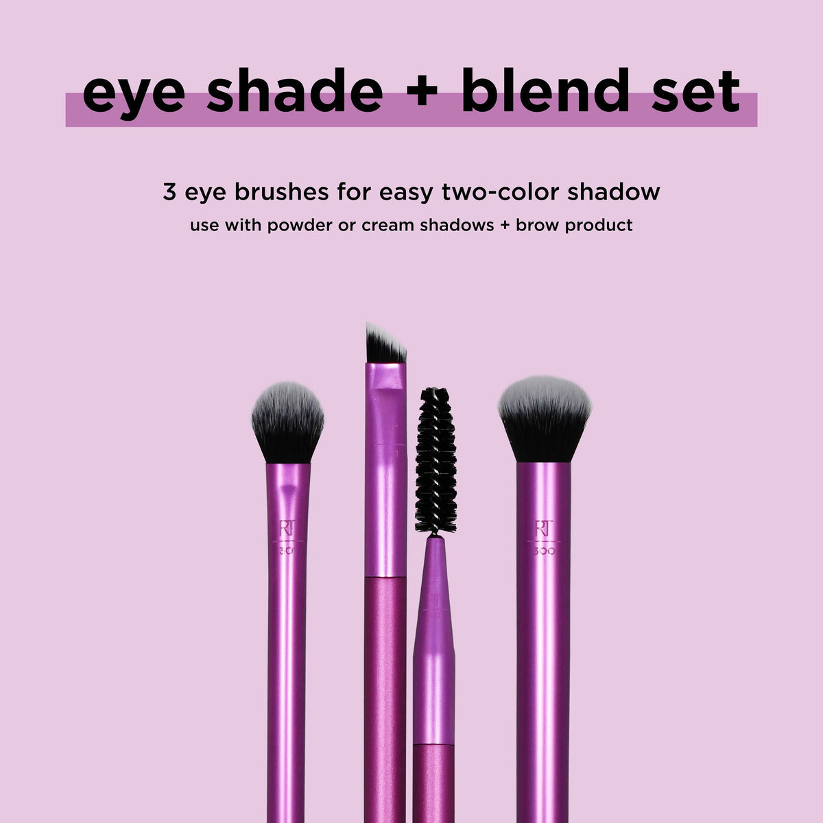 Real Techniques Eye Shade + Blend Set RT 300 RT 301 RT 341 RT 343 price online in Pakistan