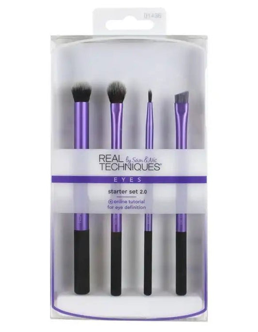 REAL TECHNIQUES EYES brushes starter set 2.0 at Lotshop.pk