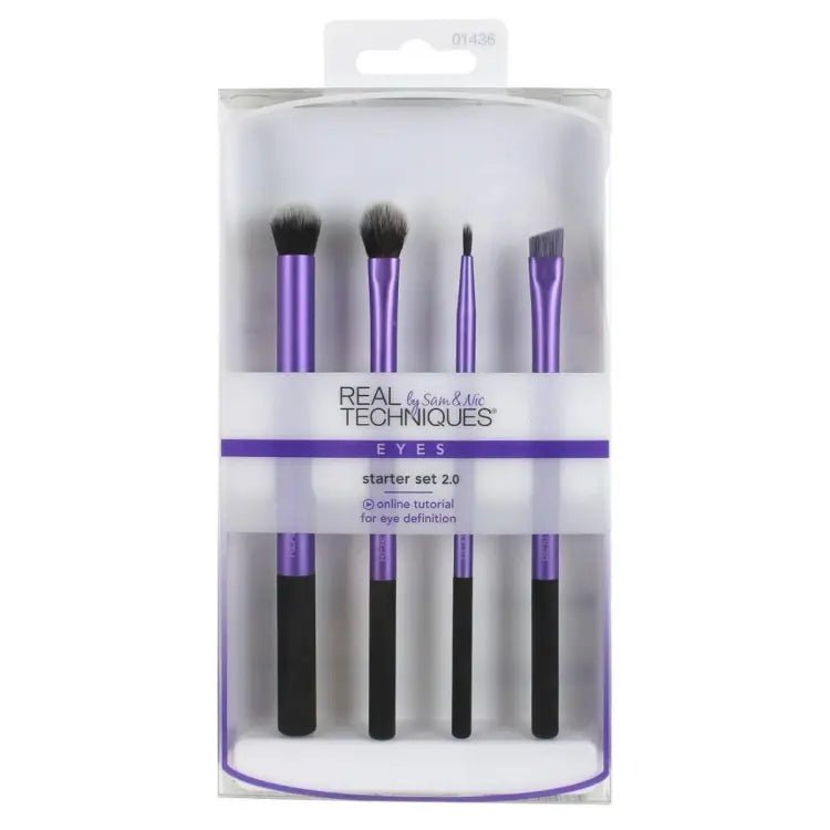 REAL TECHNIQUES EYES brushes starter set 2.0 at Lotshop.pk