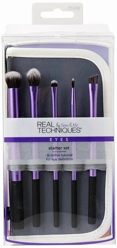 Real Techniques eyes Starter makeup brushes Set at Lotshop.pk