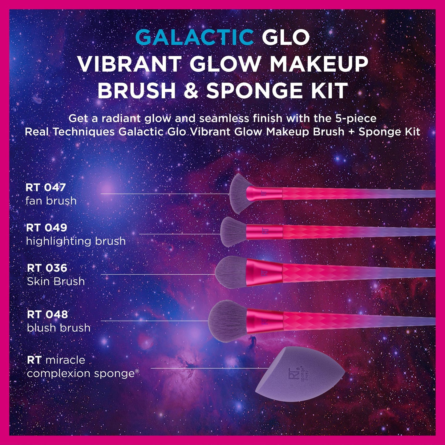 Real Techniques Galactic Glo Vibrant Glow Set – Best Price Online in Pakistan