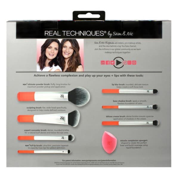 Real Techniques Glam It Up Limited Edition Makeup Brush Set Buy Online Pakistan