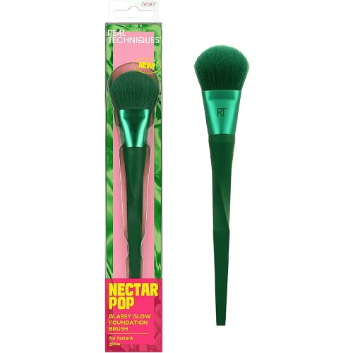 Real Techniques Glassy Glow Foundation Makeup Brush RT-087 & RT-069 Pakistan


