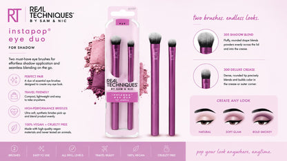 Real Techniques RT 305 & RT 306 Eyeshadow Brush Set Price in Pakistan