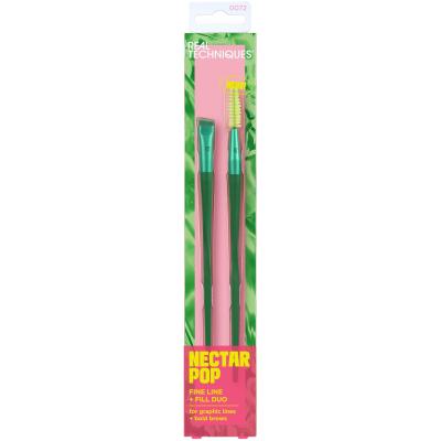 REAL TECHNIQUES NECTAR POP FINE LINE + FILL DUO – Precision Makeup Tools for Flawless Looks - Lotshop.pk