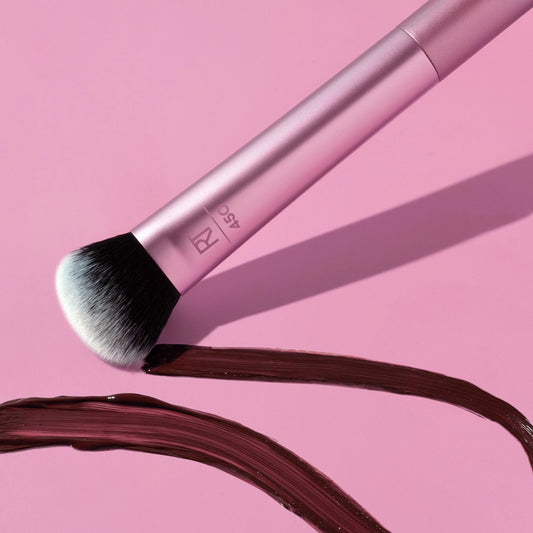 Real Techniques RT 401 Sculpting Brush – For Cream & Liquid Contour | Natural Definition Brush 🌸✨ - Lotshop.pk