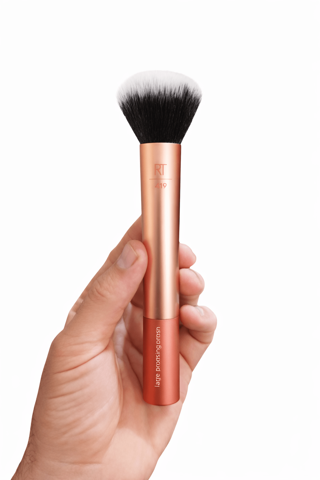Real Techniques RT 419 Large Bronzing Brush – Soft Fluffy Face Makeup Brush - Lotshop.pk