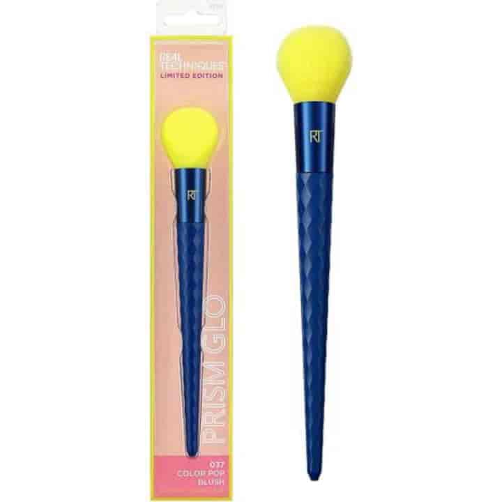 Real Techniques RT 037 Color Pop Blush Brush limited edition Prism Glo makeup brush in Pakistan	