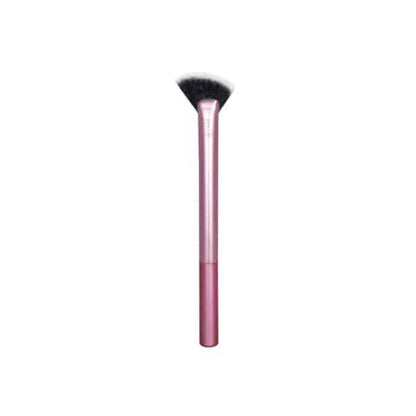 Real Techniques Sheer Radiance RT 447 fan makeup brush for highlighter and powder best price online in Pakistan	